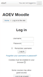 Mobile Screenshot of moodle.aoev.de